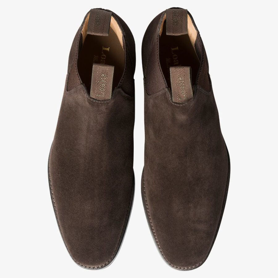 Chatsworth Chelsea boot - Donkerbruin suède