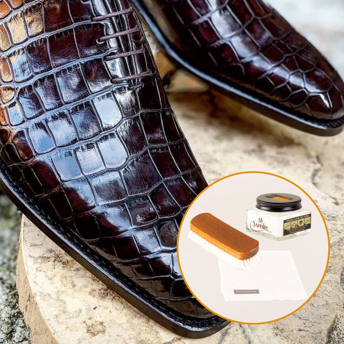 Verzorgingsset voor exotische leersoorten