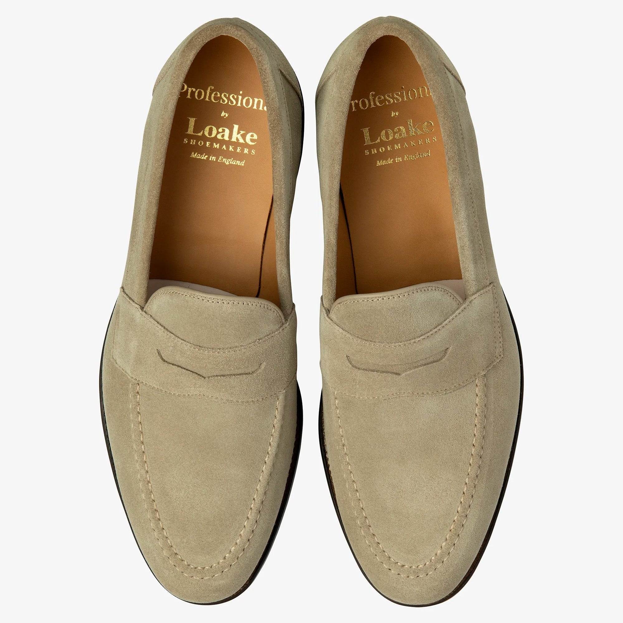 Loake Imperial loafer - Sand suède