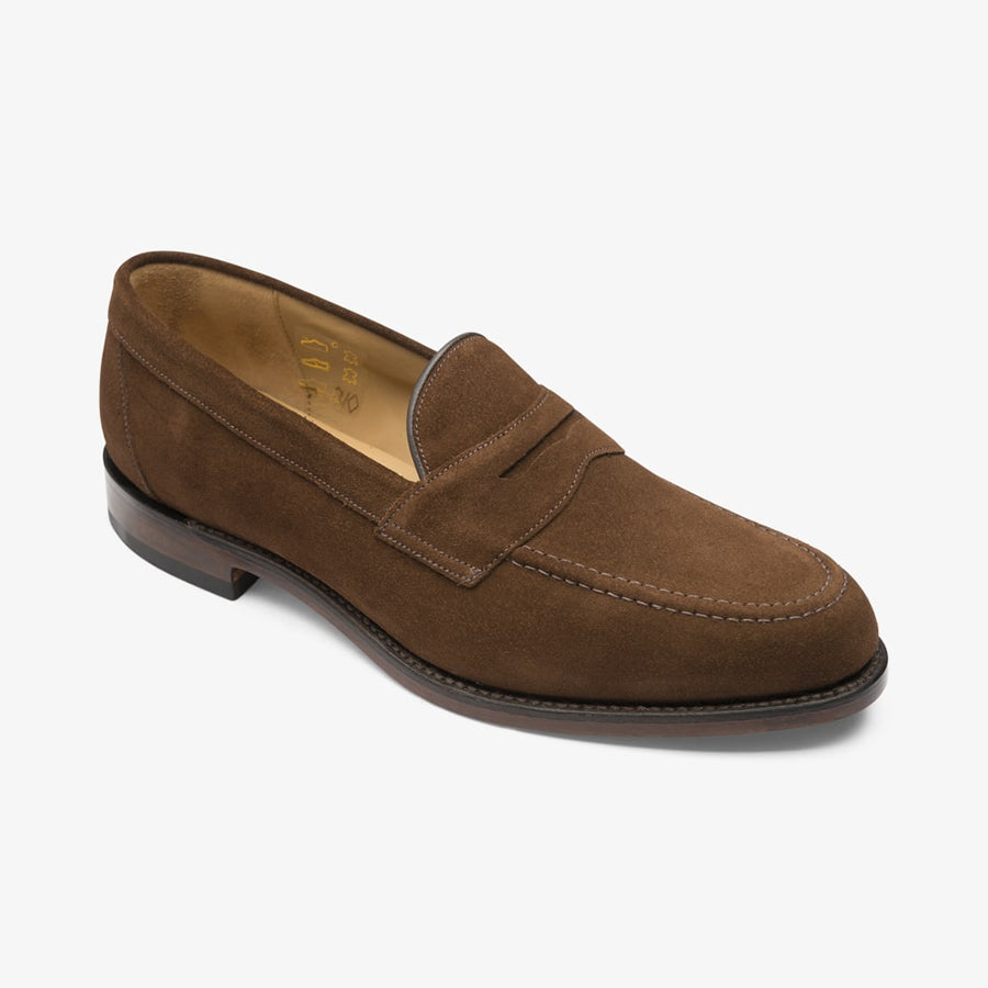 Loake Imperial loafer - Bruin suède