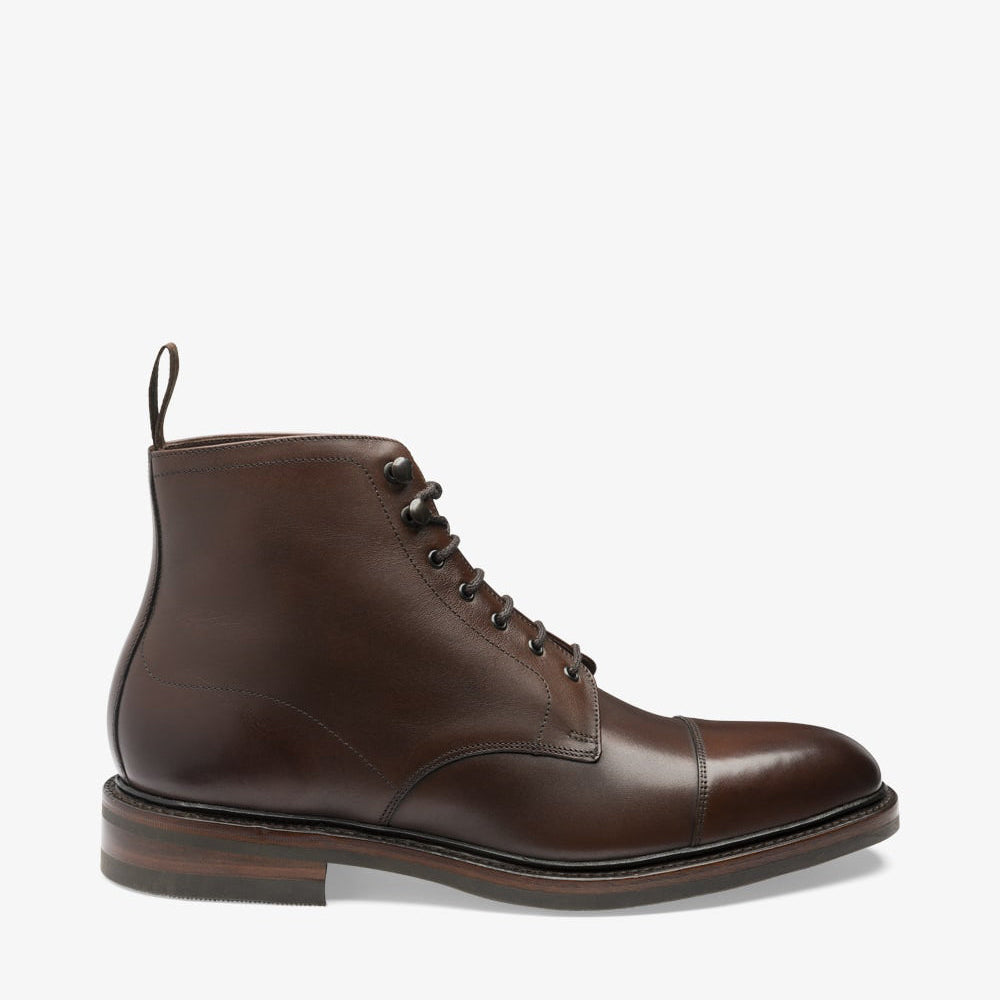 Loake Roehampton Derby boot - Donkerbruin
