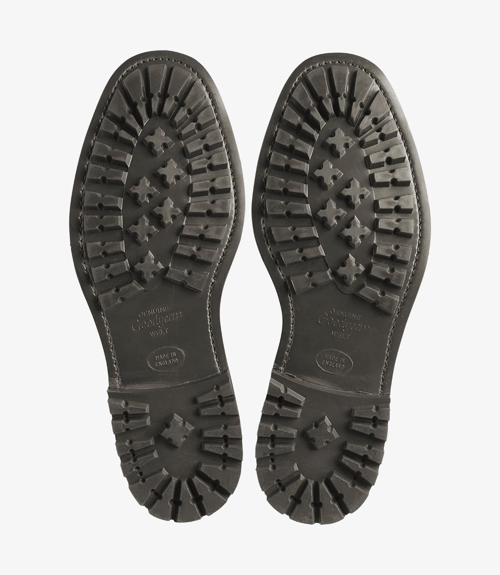 Loake Sedbergh Derby boot - Donkerbruin Grain