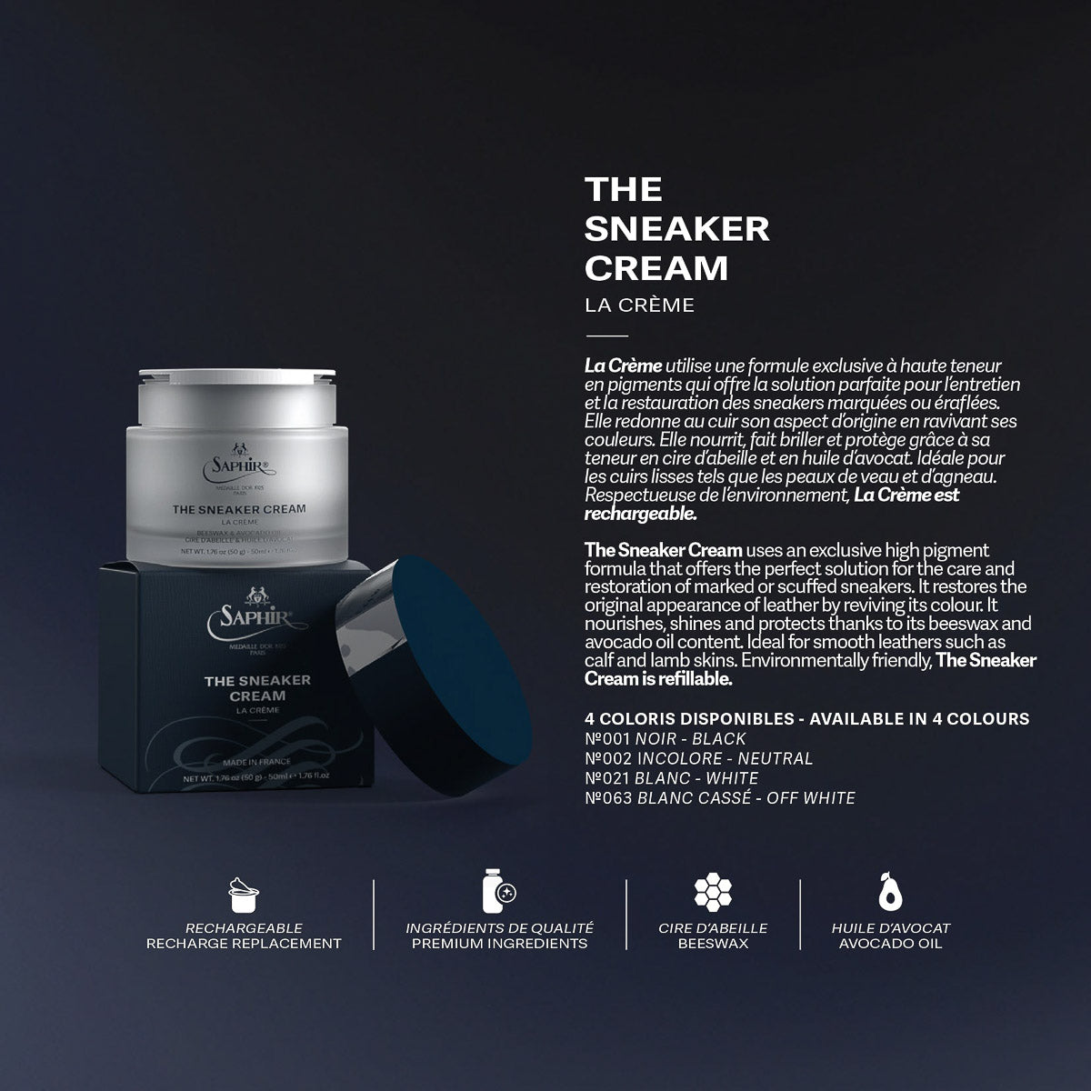 - The sneaker cream