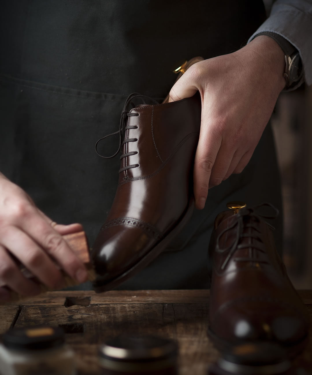 The Shoe Care Shop Workshop schoenpoetsen 13 november