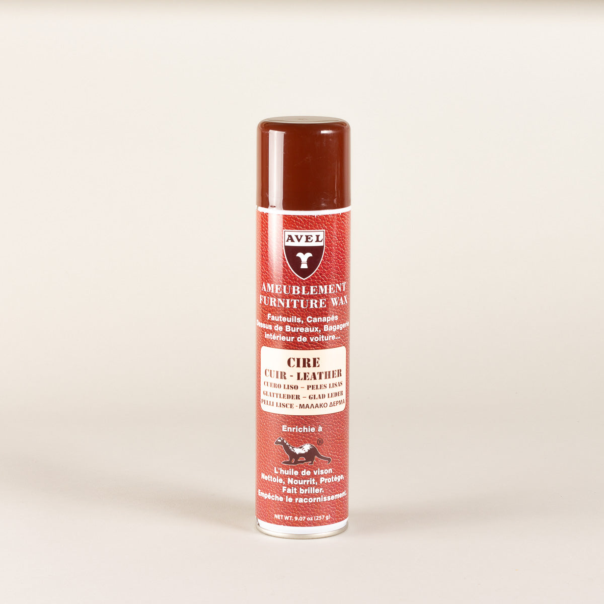 Avel Onderhoudsspray voor leren meubels - nertsolie