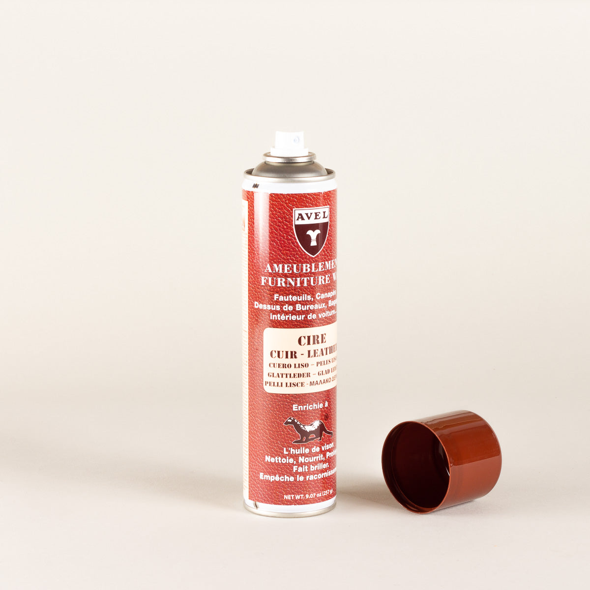 Avel Onderhoudsspray voor leren meubels - nertsolie