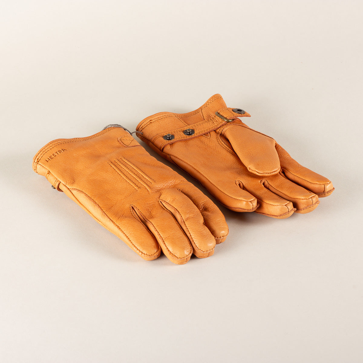 HESTRA Handschoenen Deerskin lambfur - Cork