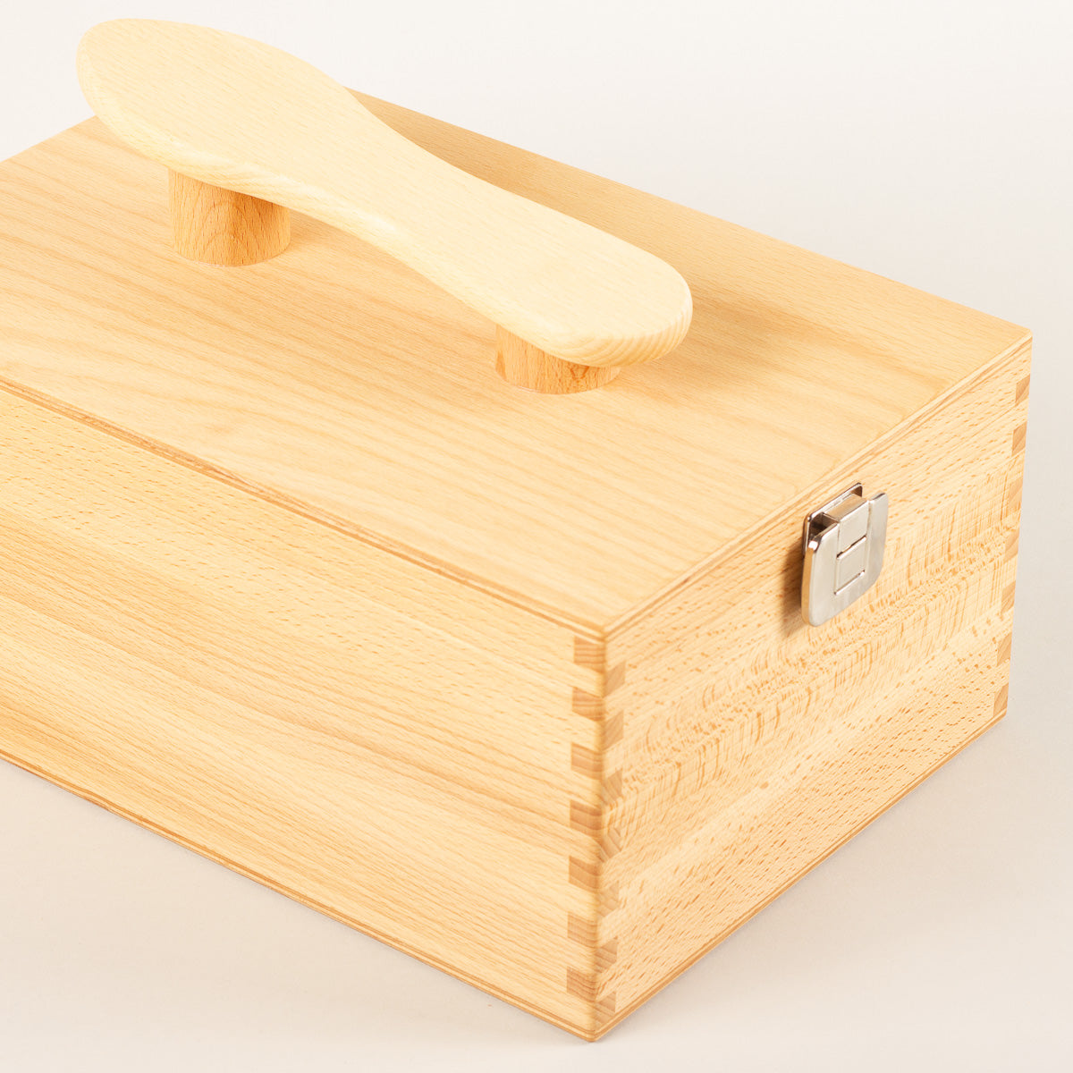 The Shoe Care Shop Grote beukenhouten schoenpoetskist