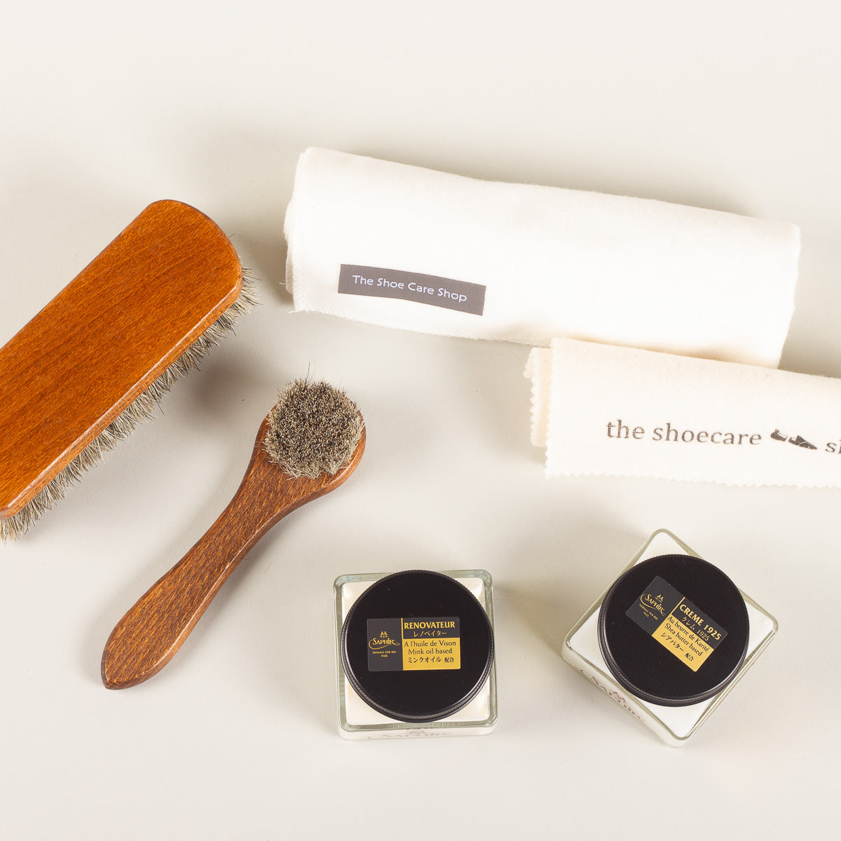 Saphir Médaille d'Or Schoenpoetsset - plus