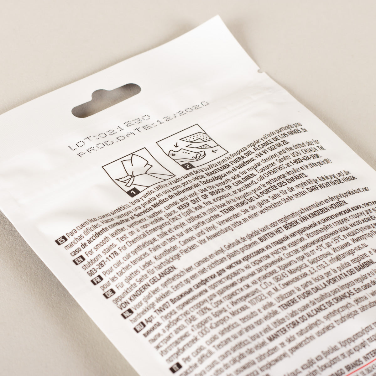 Tarrago Sneaker schoonmaakdoekjes - 5 pack