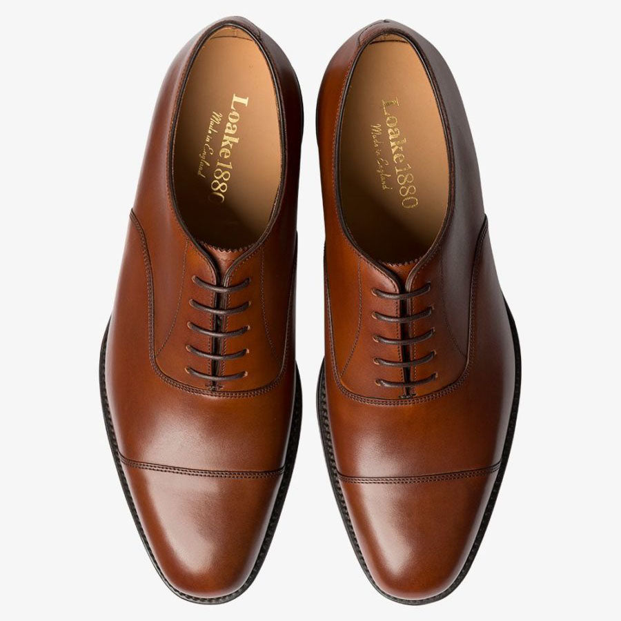 Aldwych heren schoenen - Mahonie UK8.5 voorraadmodel