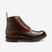 Loake Bedale Wingtip Brogue boot - Donkerbruin - The Shoe Care Shop