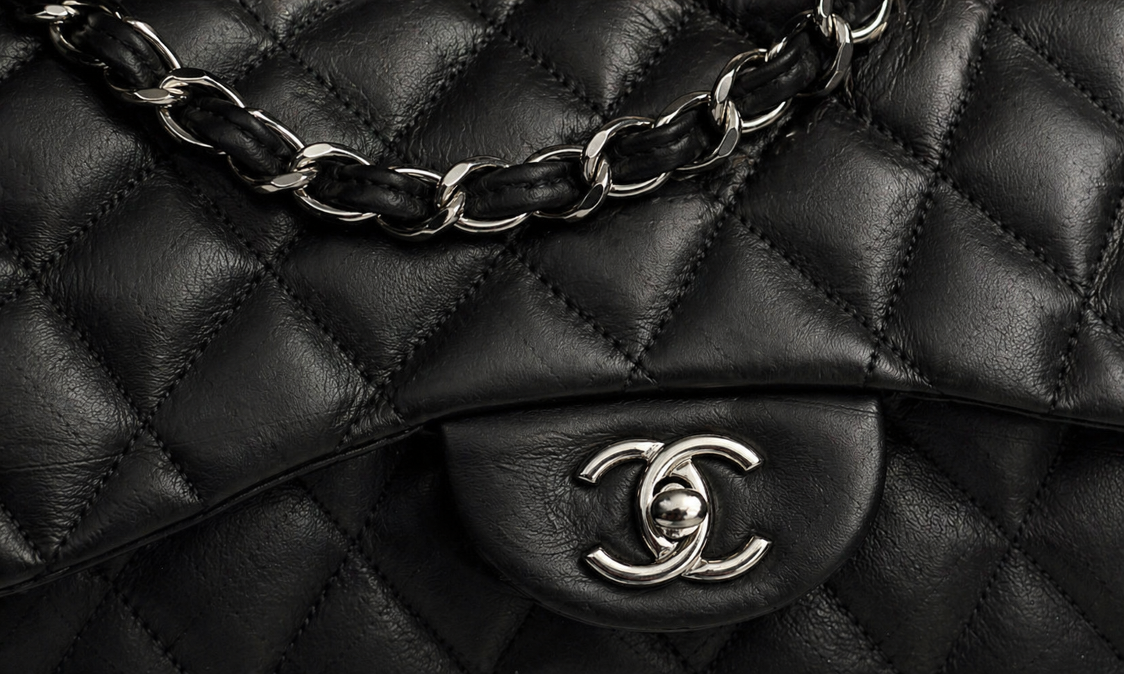 Lamsleer handtas van Chanel