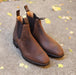 Loake Chatsworth Chelsea boot - Bruin gewaxed suède