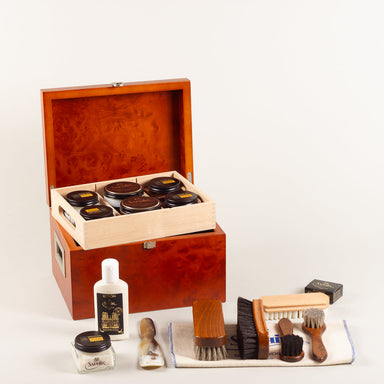 Saphir Médaille d'Or Shoe care valet Saphir Deluxe+ - burlwood