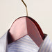 Houten kledinghanger voor overhemd en trui - Mahonie set van 5