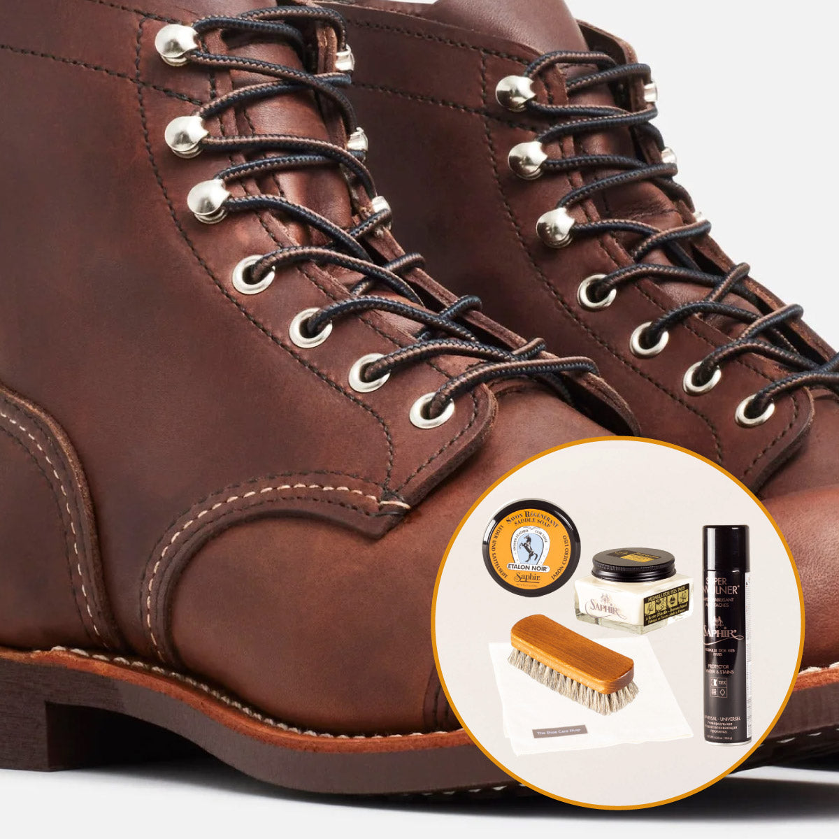 Verzorgingsset voor geolied leer