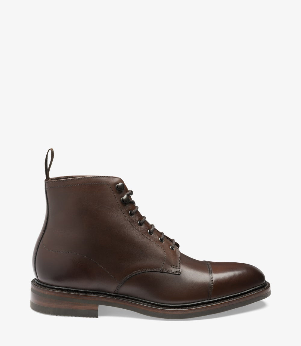 Loake Roehampton Derby boot - Donkerbruin