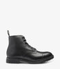 Sedbergh Derby boot - Zwart Grain