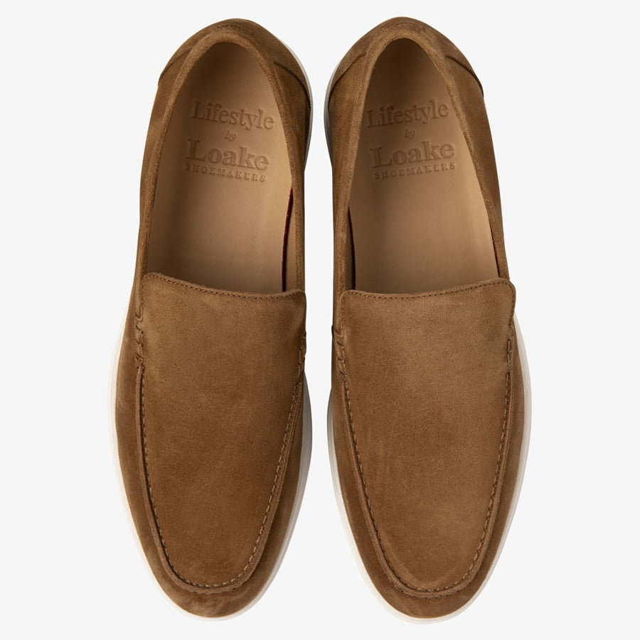  - Tuscany loafer - Chestnut suède