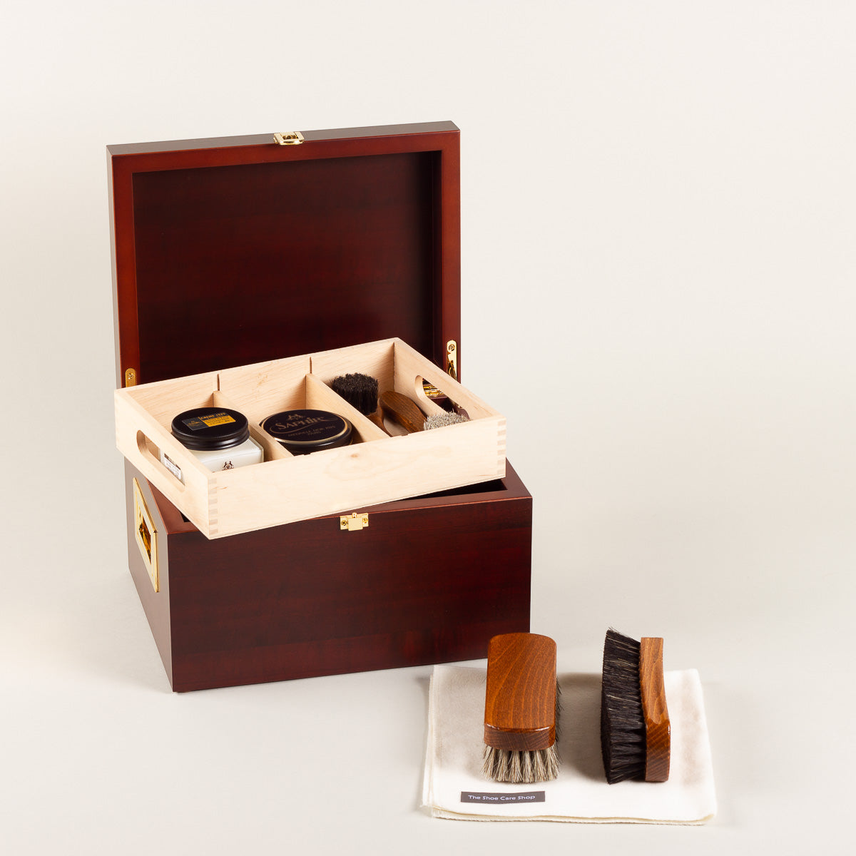 Saphir Médaille d'Or Shoe care valet Saphir - cherrywood