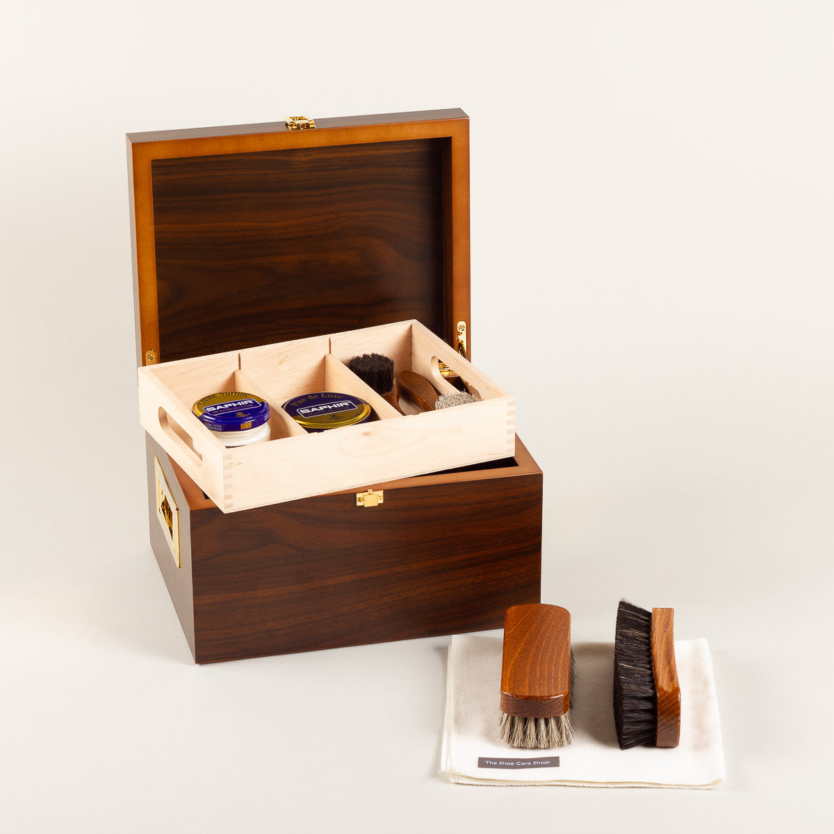 Saphir Médaille d'Or Shoe care valet Saphir - walnut