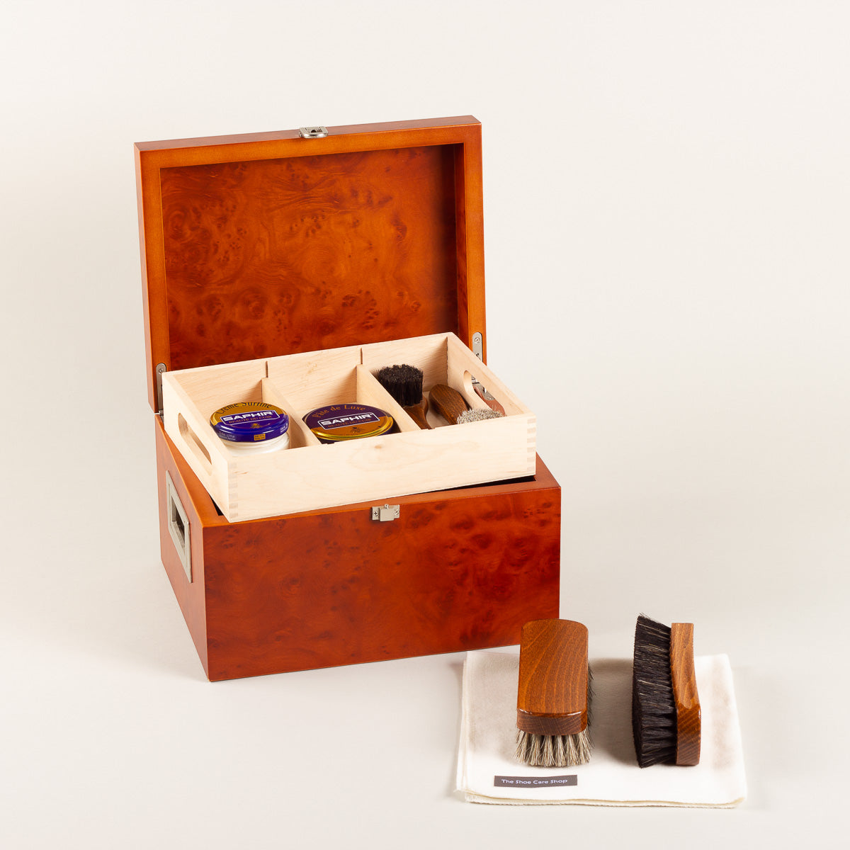 Saphir Médaille d'Or Shoe care valet Saphir - burlwood