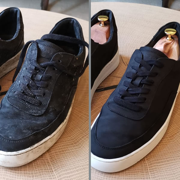 Leren Schoenen Sportschoenen Wassen Sneaker Cleaning Service