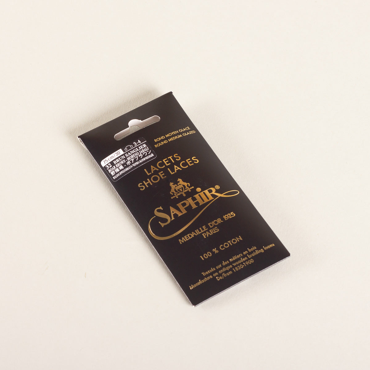 Saphir Médaille d'Or Schoenveters donkerbruin - (medium)